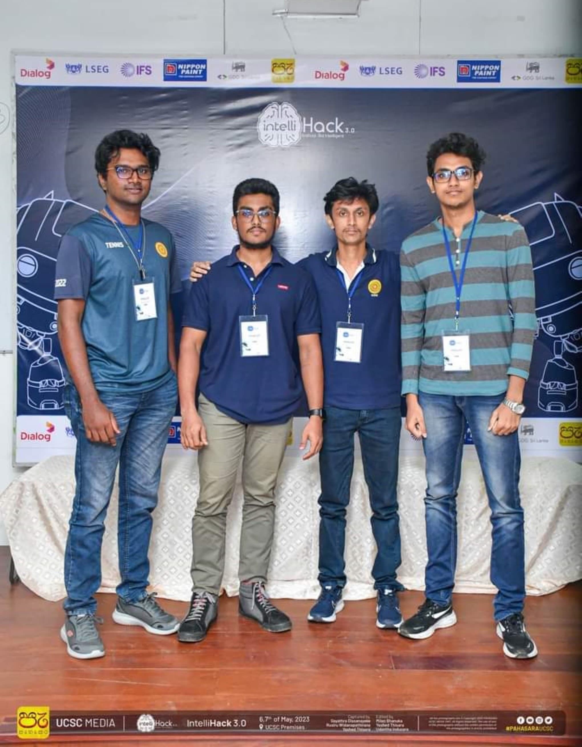 Finalists of the 2023 Intellihack 3.0 Hackathon